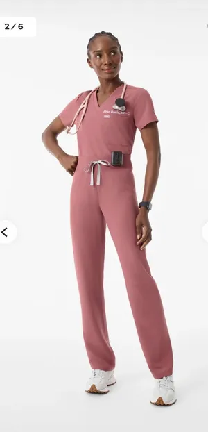 Livingston FIGS Scrub Pants High-Waisted thumbnail 1