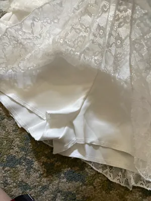White Lace Mini Skirt Amazon thumbnail 4