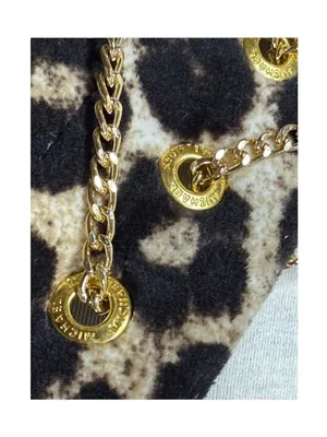 new MICHAEL Michael Kors ☀︎︎ Cheetah Print Velour Dress ☀︎︎ Gold Hardware ☀︎︎ S thumbnail 14