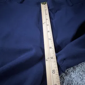 Betabrand Dress Pant Yoga Pants Women L‎ Navy Blue Straight Leg Stretch W0249-NY thumbnail 9