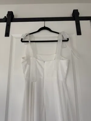 Radiant Romance Lulus White Tie-Strap Maxi Dress thumbnail 8