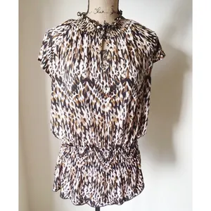 Bundle 4/$25 Offer! CATO Animal Print Blouse - Brown and Black Size XL thumbnail 7