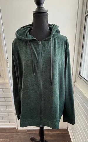 Beyond Yoga Full Zip Hoodie Jacket XL layered Athleisure gorpcore workout‎ thumbnail 1