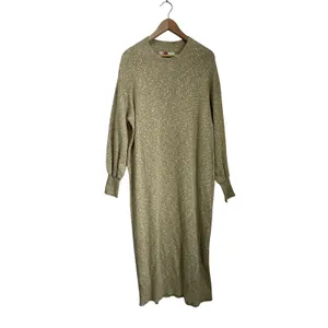Free‎ People Hatteras Sweater Midi Dress Sulfur Size M Oversized Cotton thumbnail 2