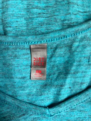 District Teal Heathered V-Neck Logo Tee Nawrocki Imports thumbnail 2