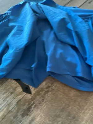 Aerie Blue Pleated Skirt thumbnail 5