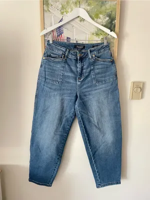 Judy Blue High Waist Soft Barrel Stitch Thru Pocket Jeans Size 9/29 thumbnail 5