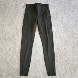 Lululemon Speed Up Tight Women 6 Legging‎ Full On Luxtreme Olive High Rise Yoga thumbnail 3