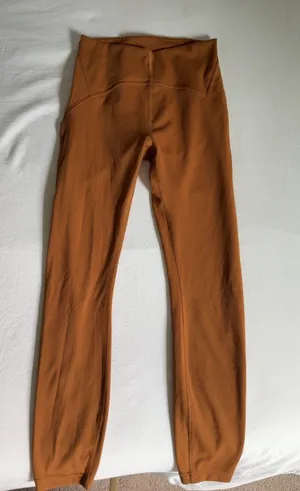 Lululemon Instill High-Rise Leggings, 25" Size 4, Copper Brown thumbnail 1