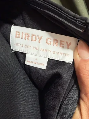 Birdy Grey Grace Convertible Bridesmaid Dress in Black thumbnail 4