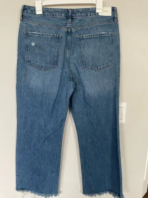 Express Jeans Women’s Size 10/R Blue 90S Ankle Boot Mid Rise Very Good Condition thumbnail 2