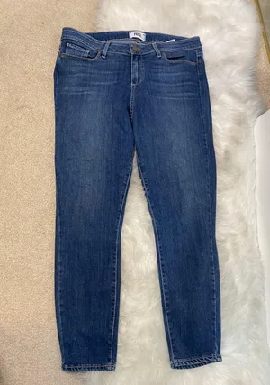 Paige Janson Verdugo Crop Jeans Size 32 thumbnail 10