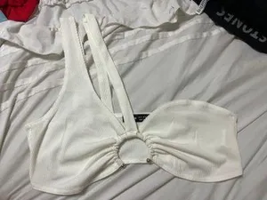Cropped Top White thumbnail 3