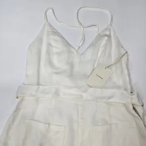 Tularosa Noely Romper in White XS thumbnail 5