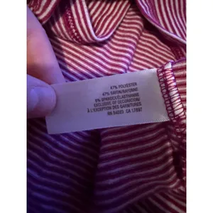 Old Navy Intimates Camisole‎ Large Purple Stripe Lace Trim Sleep Lounge Y2K Soft thumbnail 4