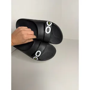 OOFOS Unisex Ooahh Sport Slide Sandal Mens 6 Womens 8 Black thumbnail 9