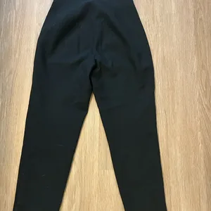 Zara Black High Rise Trousers thumbnail 2