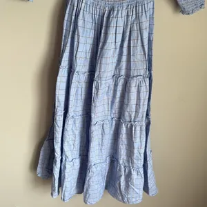 Hill House Nesli Dress in Diana blue check XS thumbnail 9