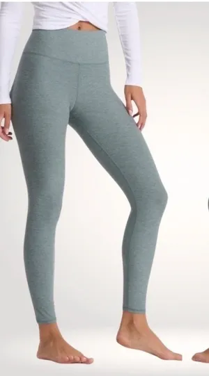 Vuori Clean Elevation Legging Stormy Heather‎ High Rise Green Athleisure medium thumbnail 1