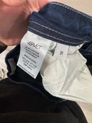 Vervet Button Fly Skinny Jeans thumbnail 6