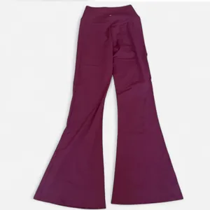 Halara Crossover Buckle Mesh Grommet Flare Yoga Leggings in Small Regular New thumbnail 6
