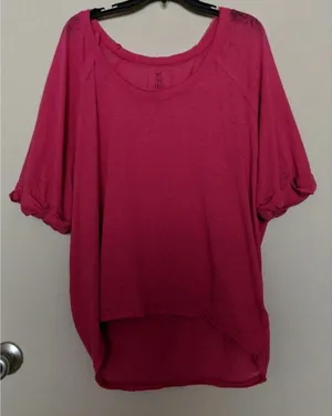 Free People Moonlight Tee Shirt Boatneck Slouchy Cotton M NWOT thumbnail 7