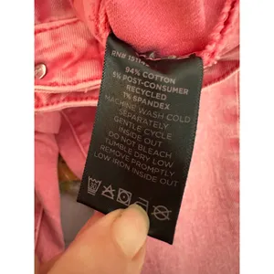 Juicy Couture Jeans Women 29 Pink Calypso Coral Venice Scarf Y2K Denim thumbnail 8