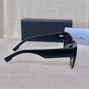 Christian Dior Matte Logo Black Sunglasses thumbnail 12