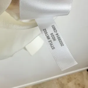 Madewell Shirred Long Sleeve Top Blouse Silk Lightweight Winter White Medium NWT thumbnail 11