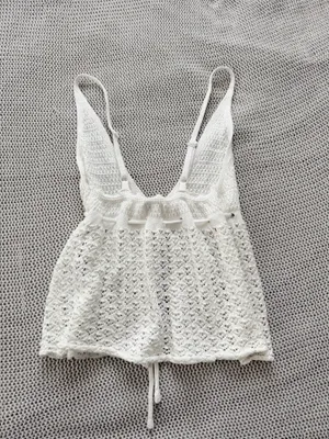 NWT Cotton On White Tie Tank thumbnail 2