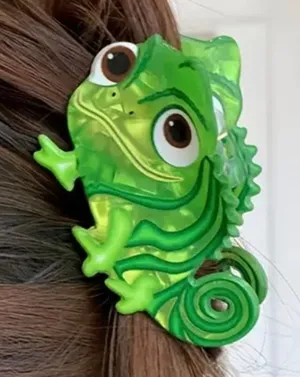 Pascal hair claw clip new! Disney tangled Rapunzel sidekick thumbnail 1