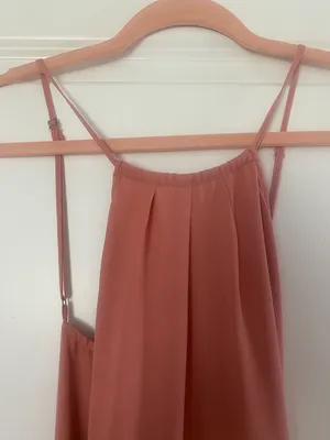 Abercrombie Salmon Cocktail Dress Size L thumbnail 4