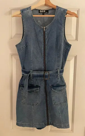 REWASH Denim Dress thumbnail 1