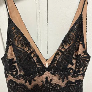 Revolve Free People Night Shimmers Mini Dress Black lace sequins 4 small thumbnail 10