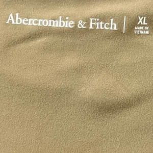 Abercrombie & Fitch Square Neck Top Womens XL Tan Long‎ Sleeve Stretch Essential thumbnail 5