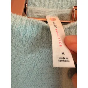 Daily Practice Sweater Dress Women M Blue Oversized Knit Loungewear‎ thumbnail 5