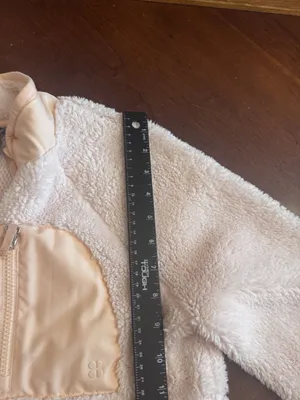 Sweaty Betty Jacket Womens XS Pink Peach Pennine Zip Up Soft Sherpa Fleece thumbnail 13