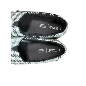 TOMS Plaid‎ Alpargata Slip On Casual Shoes Comfortable Loafers Women's 8 thumbnail 5