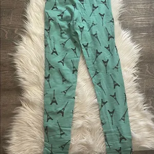 Rue 21 Mint Eiffel Tower Leggings thumbnail 5
