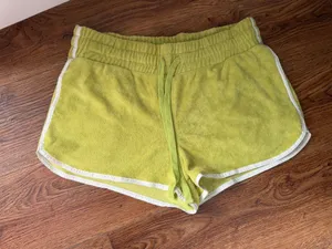 Anthropologie Green Shorts thumbnail 1