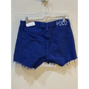 Polo Ralph Lauren Royal Blue‎ The Crosby Relaxed Denim Short Size 27 Cutoff thumbnail 3