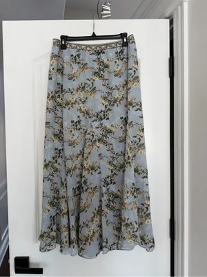 Max Studio Floral Midi Skirt thumbnail 2