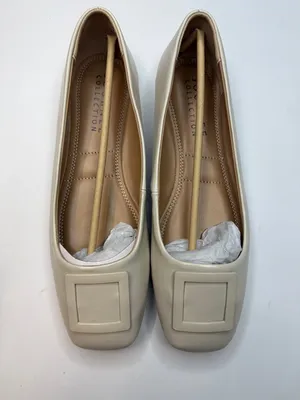Journee Collection Women's Zimia Buckle Square Toe Ballet Flats- Size 9 thumbnail 4