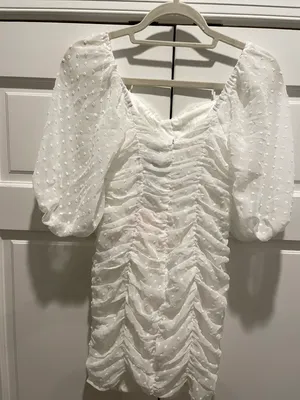 Hello Molly Mini White Dress thumbnail 3