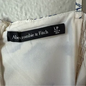 Abercrombie Drama Ruffle Tiered Maxi Dress Size Large Petite thumbnail 11