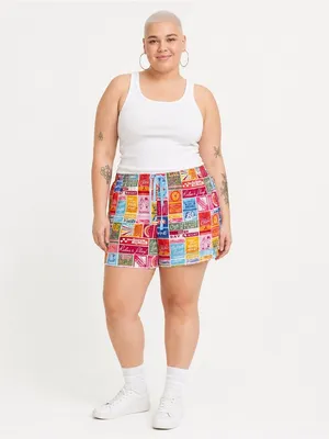 Target Pride Vibrant Rainbow Satin Pride Shorts Lightweight & Festive Sz XXL thumbnail 4