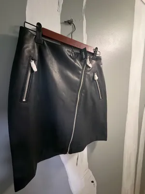 Express Faux Leather Skirt thumbnail 4