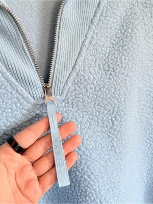 Varley Jaylin Half Zip Fleece in Glacier Blue thumbnail 6