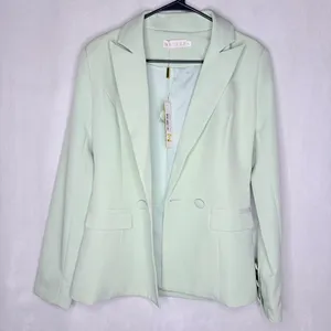 Meshki Pistachio Charlize Double Breasted Blazer thumbnail 9