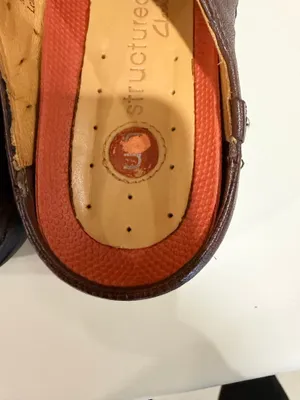 Clarks Un unstructured Un.Loop Leather Mules Clogs Shoes Brown Women's Sz 8 M EU thumbnail 8